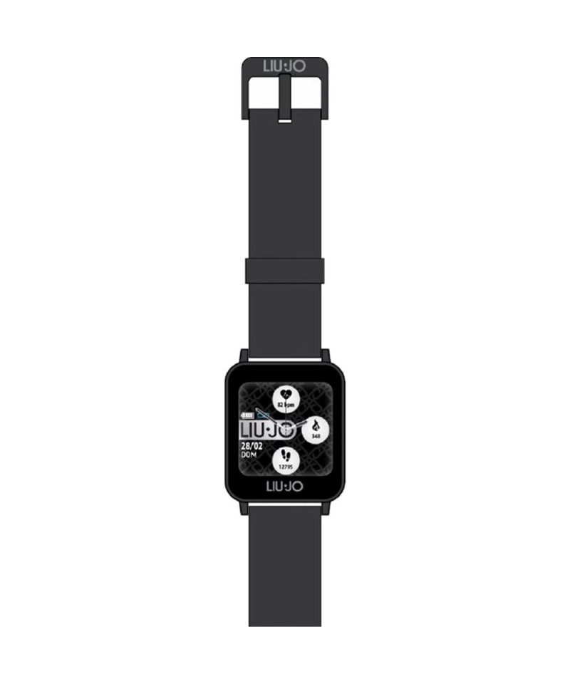 Smartwatch LIU JO LUXURY VOICE SWLJ052 Stainless Steel Black Mesh  Touchscreen