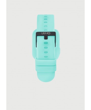 Smartwatch Liu Jo in acciaio e silicone blu SWLJ027